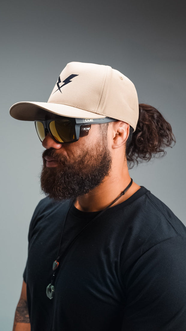 Curve Tan Snapback - Co Eyewear