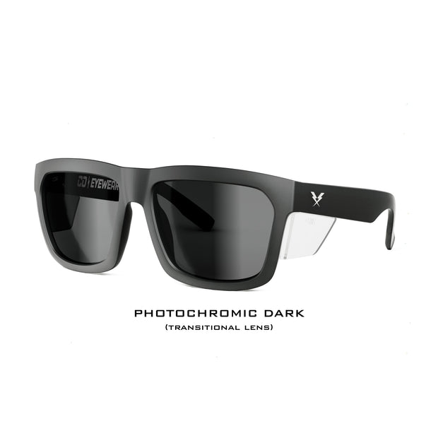 Hard Money Z87+ Matte Black Photochromic - Co Eyewear