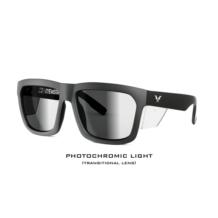 Hard Money Z87+ Matte Black Photochromic - Co Eyewear