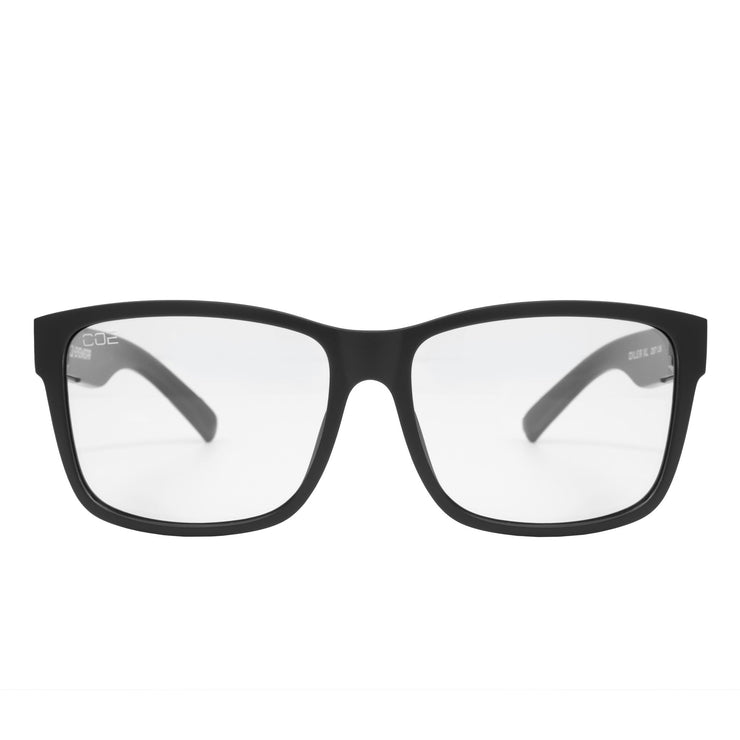 Oiler XL Z87 Matte Black Rx Lenses - Coeyewear